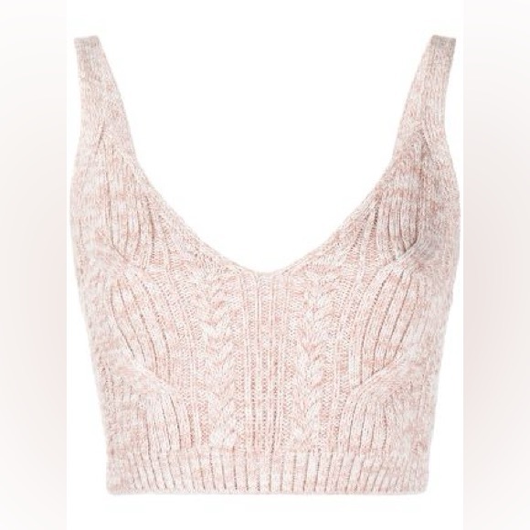 Jonathan Simkhai | Rae cotton-wool blend bralette | nwt large - Picture 3 of 7